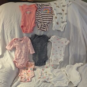 Assorted Baby Onesies Set